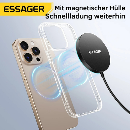Essager 15W Magnetisches kabelloses Ladegerät – Für iPhone 16/15/14/13 Pro Max
