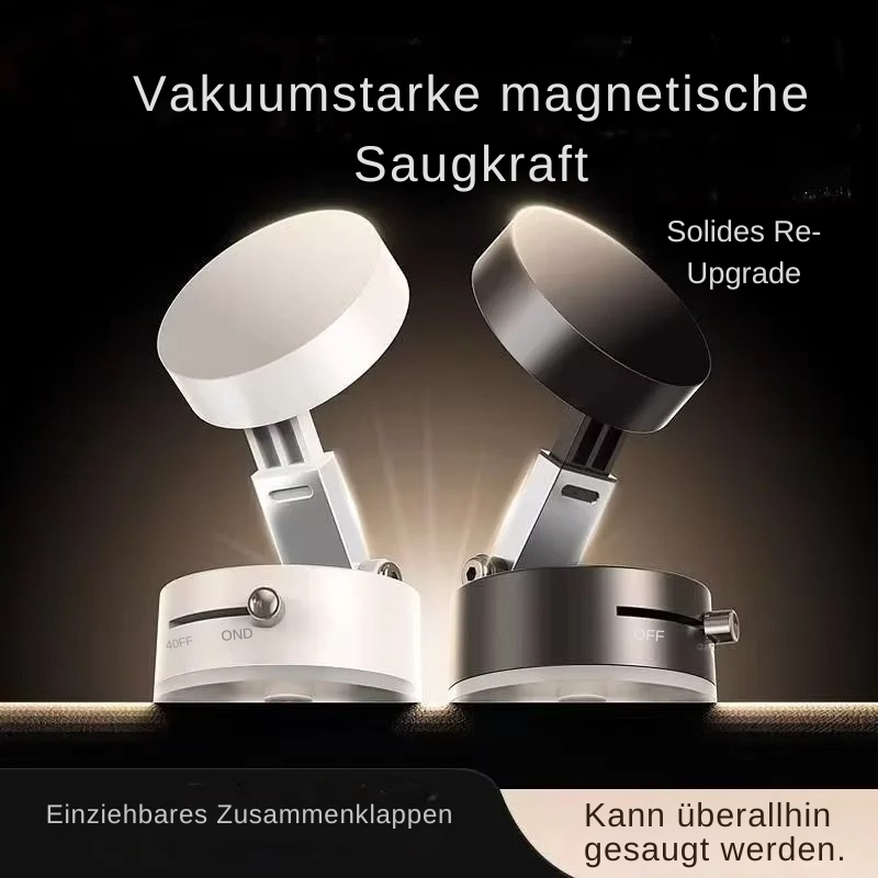 REVNNA™ Premium Magnetischer MagSafe-Halter (Faltbare 360°-Auto- und Schreibtischhalterung)