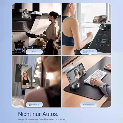 REVNNA™ Premium Magnetischer MagSafe-Halter (Faltbare 360°-Auto- und Schreibtischhalterung)