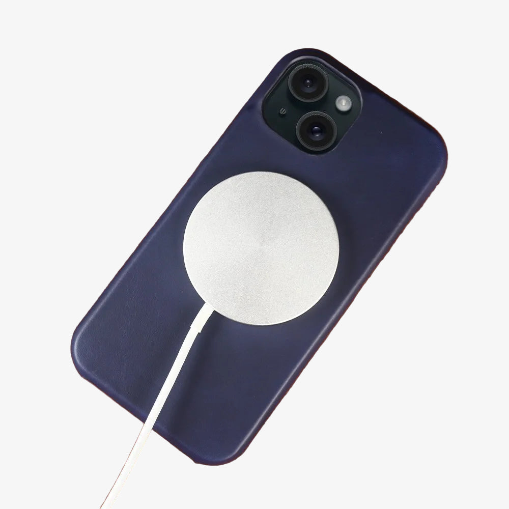 Strapazierfähige Hülle aus echtem Leder – Für iPhone 15 Pro Max (MagSafe)